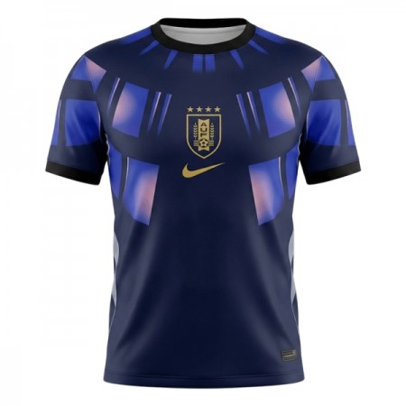 Jalkapallo Peliasut Uruguay Vieras Pelipaita MM-kisat 2026 Lyhythihainen Jalkapallo Peliasut Uruguay Vieras Pelipaita MM-kisat 2026 Lyhythihainen